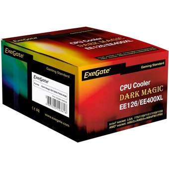  Вентилятор Exegate EX286156RUS Dark Magic EE126M-PWM.RGB 