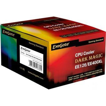  Вентилятор Exegate EX286157RUS Dark Magic EE126R-PWM.RGB 