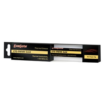  Термопаста Exegate EX282345RUS ETG-9WMK Gold, шприц с лопаткой, 20г 