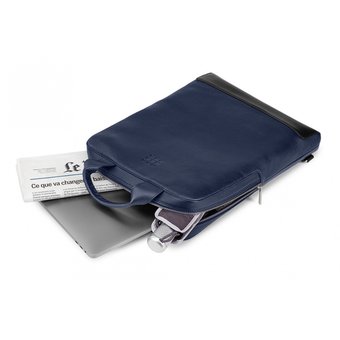  Сумка Moleskine Classic Leather ET84DBVB20 синий натур.кожа 