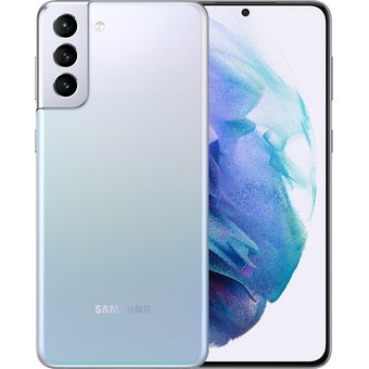  Смартфон Samsung Galaxy S21+ Silver 128Gb SM-G996BZSDSER 