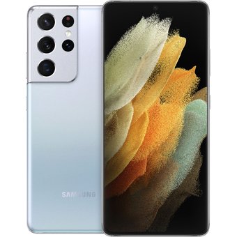  Смартфон Samsung Galaxy S21 Ultra Silver 256Gb SM-G998BZSGSER 