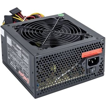  Блок питания Exegate EX260643RUS 600PPE, ATX, black, APFC, 12cm, 24p+(4+4)p, PCI-E, 5xSATA, 3xIDE, FDD 