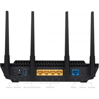  Роутер Asus RT-AX58U V2 (90IG06Q0-MU9B00) 