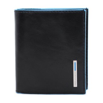  Чехол для кредитных карт Piquadro Blue Square PP1518B2/N черный натур.кожа 