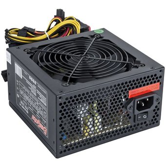  Блок питания Exegate EX221638RUS 500NPXE(+PFC), ATX, black, 12cm fan, 24+4pin, 6pin PCI-E, 3xSATA 