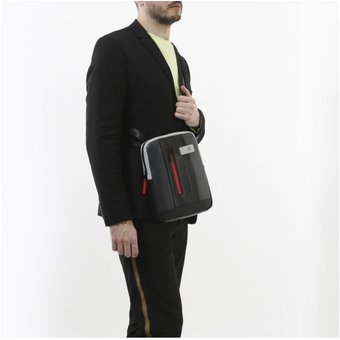  Сумка Piquadro Urban CA1816UB00/GRN серый/черный 