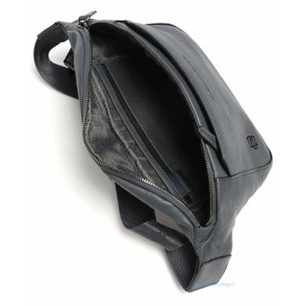 Сумка на пояс Piquadro Black Square CA2174B3/BLU4 синий натур.кожа 