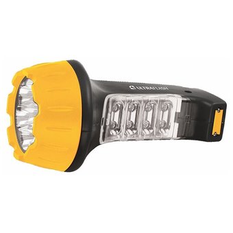  Фонарь Ultraflash LED3818 черный/желтый 