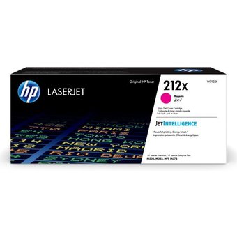  Картридж лазерный HP 212X W2123X пурпурный (10000стр.) для HP CLJ Enterprise M554/M555 