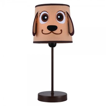  Настольная лампа Hiper Собака H060-1 бежевая 