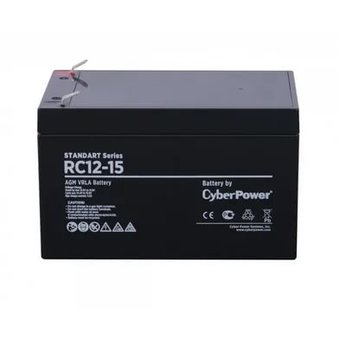  Аккумуляторная батарея CyberPower SS (RС 12-15) RС 12-15 / 12 В 15 Ач 