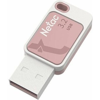  USB-флешка Netac UA31 (NT03UA31N-064G-20PK) 64Gb USB3.2 розовый 