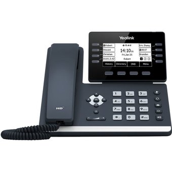  Телефон SIP Yealink SIP-T53W черный 