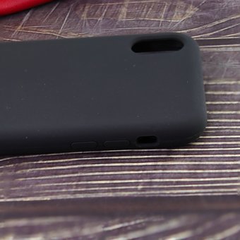  Чехол силикон кейс для iPhone XR Black (18) (без лого) 