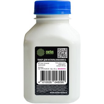  Тонер Cactus CS-THPCHUM-45 пурпурный для HP Color Universal 
