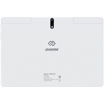  Планшет Digma 1402D 4G (1581298) 4Gb/64Gb/серебристый 