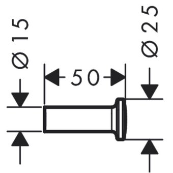  Крючок AXOR Universal circular access BRG 42811310 
