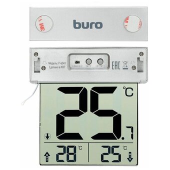  Термометр Buro P-6041 серебристый 