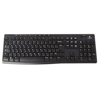 Клавиатура Logitech K270 (920-003058) беспроводная ЛАТИНИЦА (без кириллицы) 