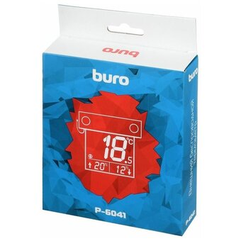  Термометр Buro P-6041 серебристый 
