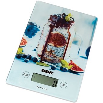  Весы кухонные BBK KS102G лазурный 