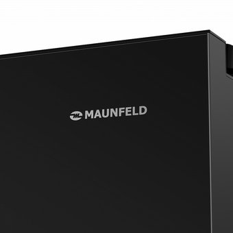  Холодильник Maunfeld MFF177NFB черный 