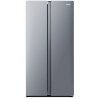  Холодильник Ginzzu NFK-615 стальной 