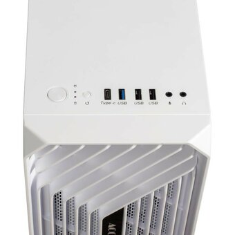  Корпус Accord ACC-265W белый без БП mATX 1x80mm 1x92mm 2x120mm 2xUSB2.0 1xUSB3.0 audio 