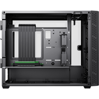  Корпус GameMax Ultra Star (X05) без БП (SFF,Черн.,USB3.0, Зак.стекло, 2*120мм. ARGB +контроллер+ду) 