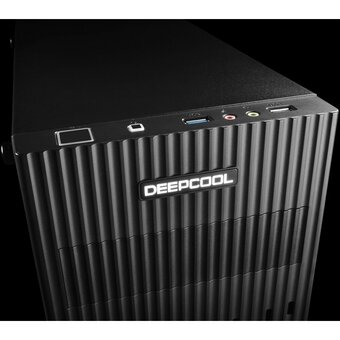  Корпус Deepcool Matrexx 30 DP-MATX-MATREXX30 черный без БП mATX 1x120mm 1xUSB2.0 1xUSB3.0 audio bott PSU 