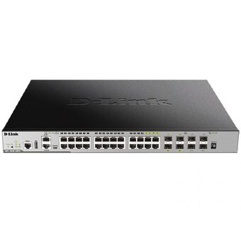  Коммутатор D-Link DGS-3630-28PC/A2ASI 20x1000Base-T, 4x10GBase-X SFP+, 4xCombo 1000Base-T/SFP 