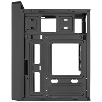  Корпус AeroCool CS-109-G-BK-v1 (4711099472376) MiniTower (mATX, USB3x1, USB2x2, 120mm RGB fan, без БП) 