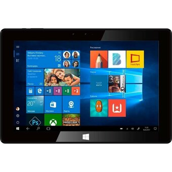  Планшет IRBIS TW101 (TW101) 2 in 1, Atom Z3735F, 10.1" LCD 800*1280 IPS,2+32GB, USB-A, 0.3MP +2.0MP, 5000mha battery, CE charger, soft KB, black 
