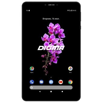  Планшет Digma CITI Octa 80 (CS8218PL) 8" 1920x1200 IPS, Spreadtrum SC9863, 4Gb RAM, 64Gb, 3G/4G LTE, WiFi, BT, 4000mAh, Android 9.0, черный 