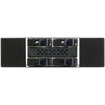  Корпус Procase N2-104-M2-BK 4*M.2 NVMe Gen3 SSD(length 2242/2260/2280),PCIe x4 NVMe and PCIe-AHCI M.2 SSD (черный) hotswap mobie rack module 