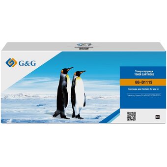  Картридж G&G GG-D111S лазерный черный (1000стр.) для Samsung Samsung Xpress SL-M2020/2022/2070 