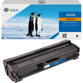  Картридж G&G GG-D111S лазерный черный (1000стр.) для Samsung Samsung Xpress SL-M2020/2022/2070 