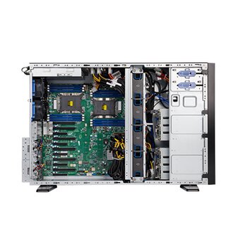  Корпус Chenbro SR11369H01*15639 Tower sever,4U,BK CC1012,W/PSU+Mini SAS HD 