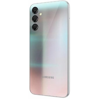  Смартфон Samsung Galaxy A24 SM-A245F (SM-A245FZSVMEA) 128Gb 6Gb серебристый 