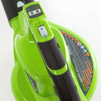  Воздуходув-Садовый Пылесос GreenWorks GD40BVII (2406907) 40V, аккумуляторный, без АКБ и ЗУ 