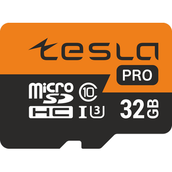  Карта памяти TESLA Pro (TSLMSD32GU3) 32Gb microSDHC Class 10 UHS-I U3 