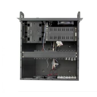  Корпус Procase B441-B-0 черный 4U глубина 450мм, внешн 2x5.25, 1x3.5, внутр 7xHDD, MB 12"x9,6", без Б/П PS2 