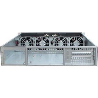  Корпус Procase ES208-SATA3-B-0 2U 8 SATAII/SAS hotswap HDD, глубина 650мм, MB 12"x13", без Б/П,черный 
