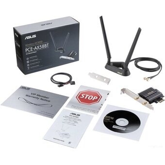  Сетевой адаптер ASUS PCE-AX58BT (90IG0610-MO0R00) 