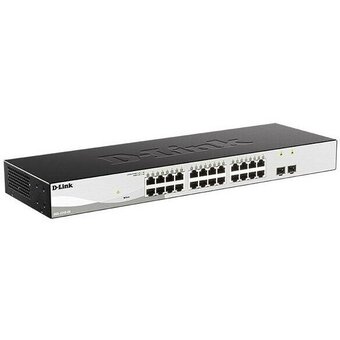  Коммутатор D-Link DGS-1210-26/F3A с 24 портами 10/100/1000Base-T и 2 портами 1000Base-X SFP 