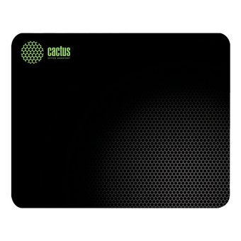  Коврик для мыши Cactus CS-MP-D02M Средний черный 300x250x3мм 