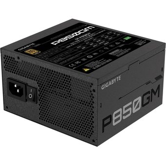  Блок питания Gigabyte ATX 850W GP-P850GM (28200-P850G-1EUR) 80+ gold (24+4+4pin) APFC 120mm fan 8xSATA Cab Manag RTL 