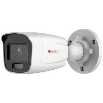  Видеокамера IP Hikvision HiWatch DS-I450L 2.8-2.8мм цветная корп.белый 