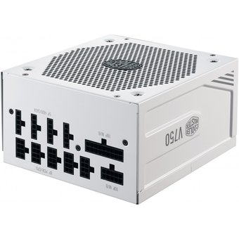  Блок питания Cooler Master ATX 750W V Gold V2 (MPY-750V-AGBAG-EU) White CASE 80+ gold (24+8+4+4pin) APFC 120mm fan 12xSATA RTL 